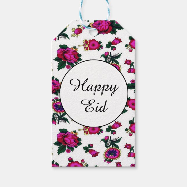 Étiquettes-cadeau Joyeux Aïd (Devant)