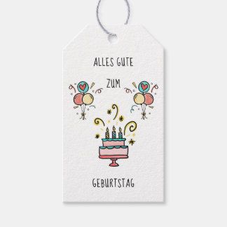 Étiquettes-cadeau Joyeux anniversaire
