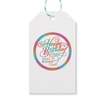 Joyeux Anniversaire Meilleurs Voeux Rainbow Glow |
