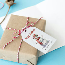 Joyeux bonhomme de neige Joyeux Noël Personnalisé 