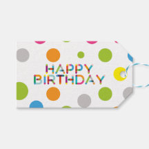 Joyeux Dots Joyeux anniversaire
