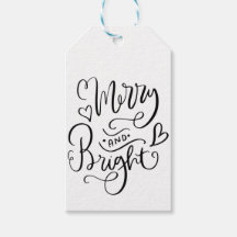 Joyeux Et Lumineux Script Typographie Vacances