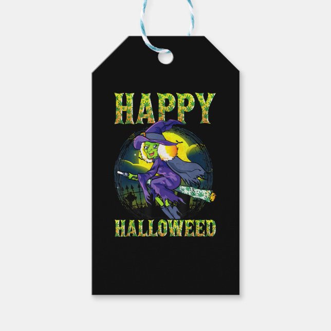 Étiquettes-cadeau Joyeux Halloween (Devant)