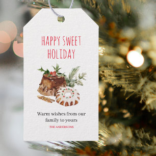 Étiquettes-cadeau Joyeux Joyeux Vacances Douces Noël