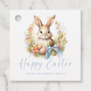 Étiquettes Cadeau Joyeux Lapin de Pâques