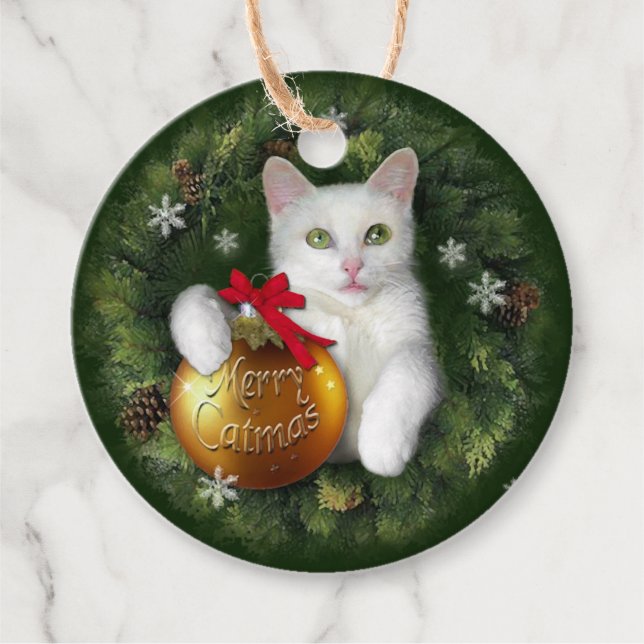 Étiquettes Cadeau Joyeux Noël (Devant)