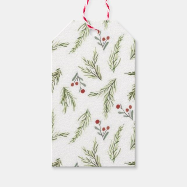 Étiquettes-cadeau Joyeux Noël ! (Devant)