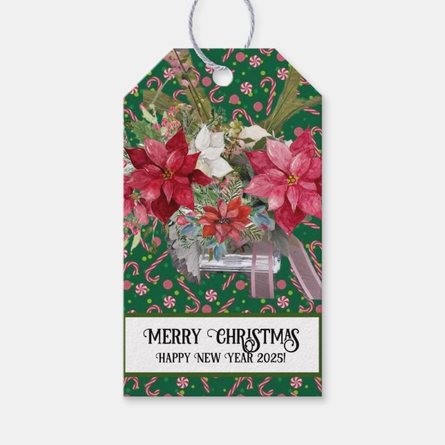 Étiquettes-cadeau Joyeux Noël ! (Devant)