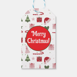 Étiquettes-cadeau Joyeux Noël éditable mignon festif