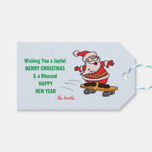 Étiquettes-cadeau Joyeux Noël Joyeux Joyeux Bonne Année