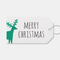 Joyeux Noël. Les rennes verts