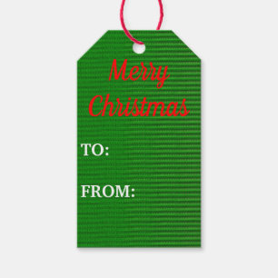 Étiquettes-cadeau Joyeux Noël Tags cadeaux, Set of Ten (10)