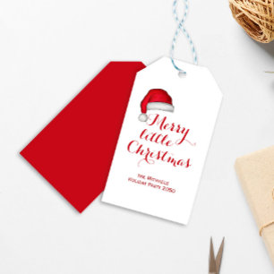 Étiquettes-cadeau Joyeux petit Noël personnalisé