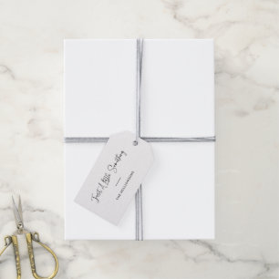 Étiquettes-cadeau Juste un petit quelque chose minimaliste Personnal