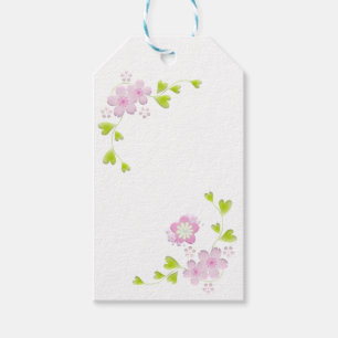 Étiquettes-cadeau Kawaii Style Sakura Fleur d'arbre de cerisier