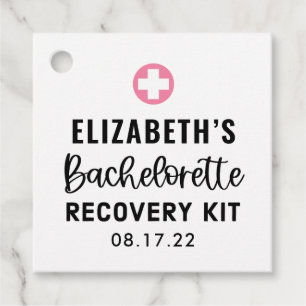 Étiquettes Cadeau Kit de récupération de célibataire personnalisé