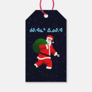 Étiquettes-cadeau Kuvianak Innovia - Père Noël