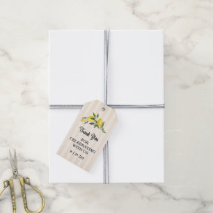 Étiquettes-cadeau La Dolce Vita Mariage