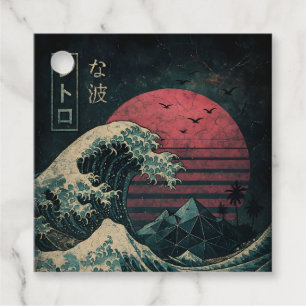 Étiquettes Cadeau La Grande Classique de la Vague Rétro