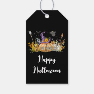 Étiquettes-cadeau La Maison des Pompiers haunted