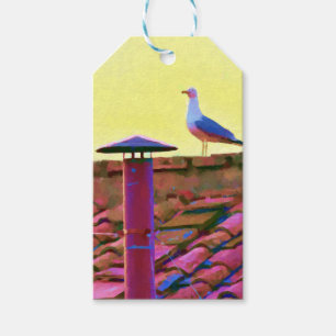 Étiquettes-cadeau La mouette à l'après-midi de Conclave