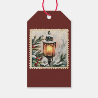 Étiquettes-cadeau Lanterne de Noël