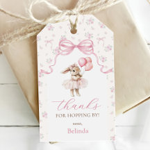 Lapin Coquette Arc-en-Ciel Rose 1er Anniversaire