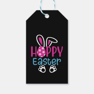 Étiquettes-cadeau Lapin de Pâques Œuf Mignon Design de Printemps
