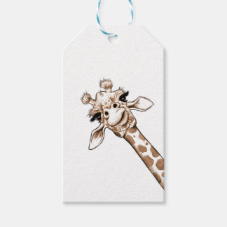 Étiquettes-cadeau L'Art Curieux De La Giraffe