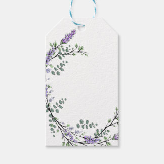 Étiquettes-cadeau Lavande et Eucalyptus
