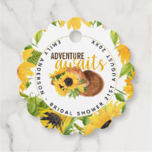 L'aventure Attend Tournesols Rustiques Shower de M