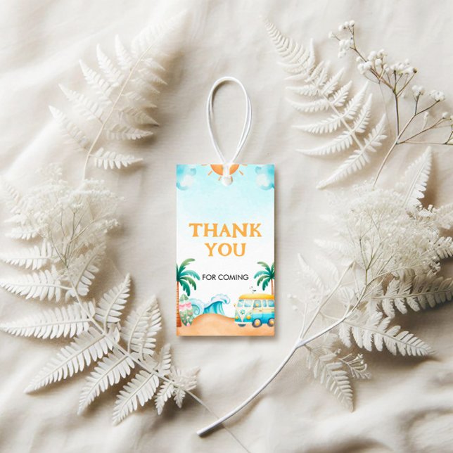 Étiquettes-cadeau Le Big One, Surf anniversaire (Créateur téléchargé)