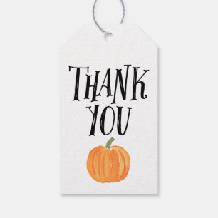 Étiquettes-cadeau Le des bonbons ou un sort Halloween de citrouille
