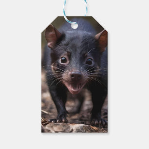 Étiquettes-cadeau Le jeune Diable de Tasmanie,