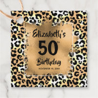 Leopard Poster de animal 50e anniversaire Personna