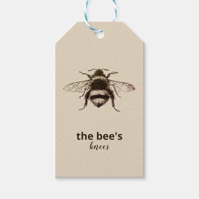 Étiquettes-cadeau Les genoux de l'abeille (Devant)