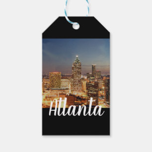 Étiquettes-cadeau Les lumières d'Atlanta