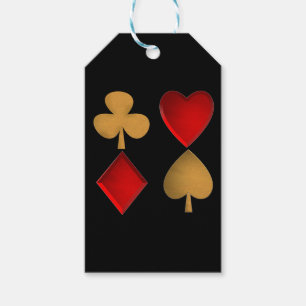 Étiquettes-cadeau Les quatre costumes