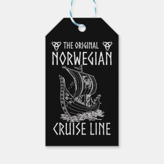 Étiquettes-cadeau Ligne de croisière norvégienne d'origine - Voyage 