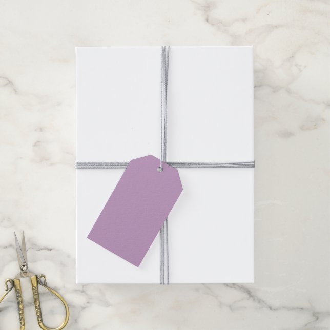 Étiquettes-cadeau Lilac (Avec de la ficelle)
