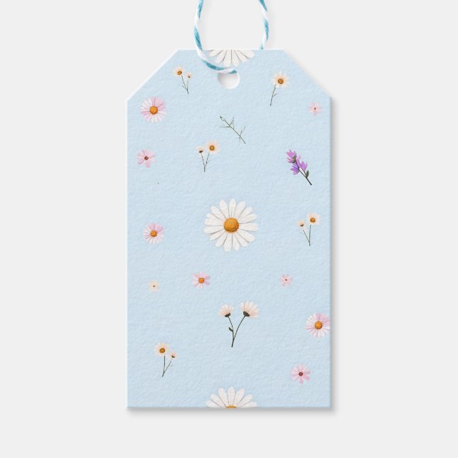 Étiquettes-cadeau Lilac Bloomlets  (Devant)