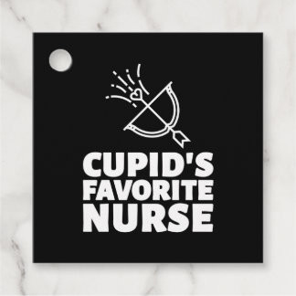 Étiquettes Cadeau L'infirmière préférée de Cupid