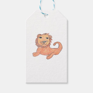 Étiquettes-cadeau Lion