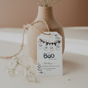 Étiquettes-cadeau Little Boo Halloween   Baby shower Merci