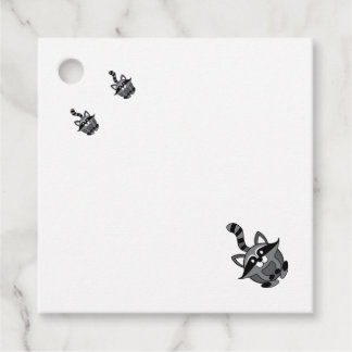 Étiquettes Cadeau Little Raccoon