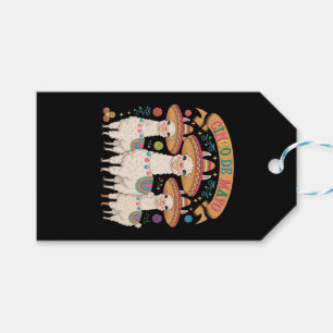 Étiquettes-cadeau Llama drôle Cinco De Mayo Fête Party