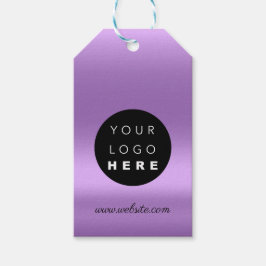 Étiquettes-cadeau Logo de l'entreprise personnalisée