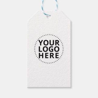 Étiquettes-cadeau Logo d'entreprise personnalisé