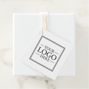 Étiquettes Cadeau Logo d'entreprise personnalisé