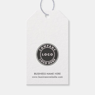 Étiquettes-cadeau Logo d'entreprise Promotion simple